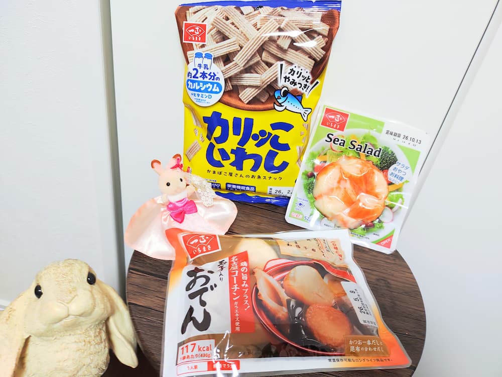 202506一正蒲鉾株主優待で選択した「常温商品」