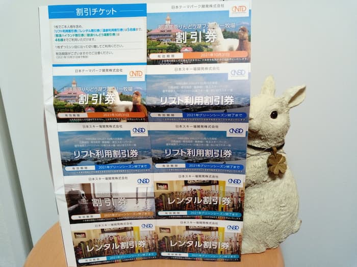 202007日本駐車場開発株主優待券2