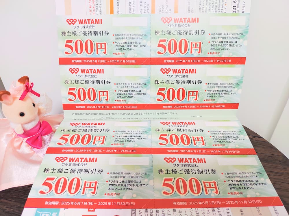202503ワタミ株主優待券