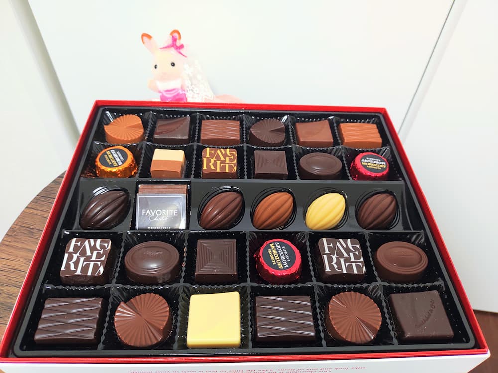 202507モロゾフ株主優待で選んだ「フェイバリット 32個入」