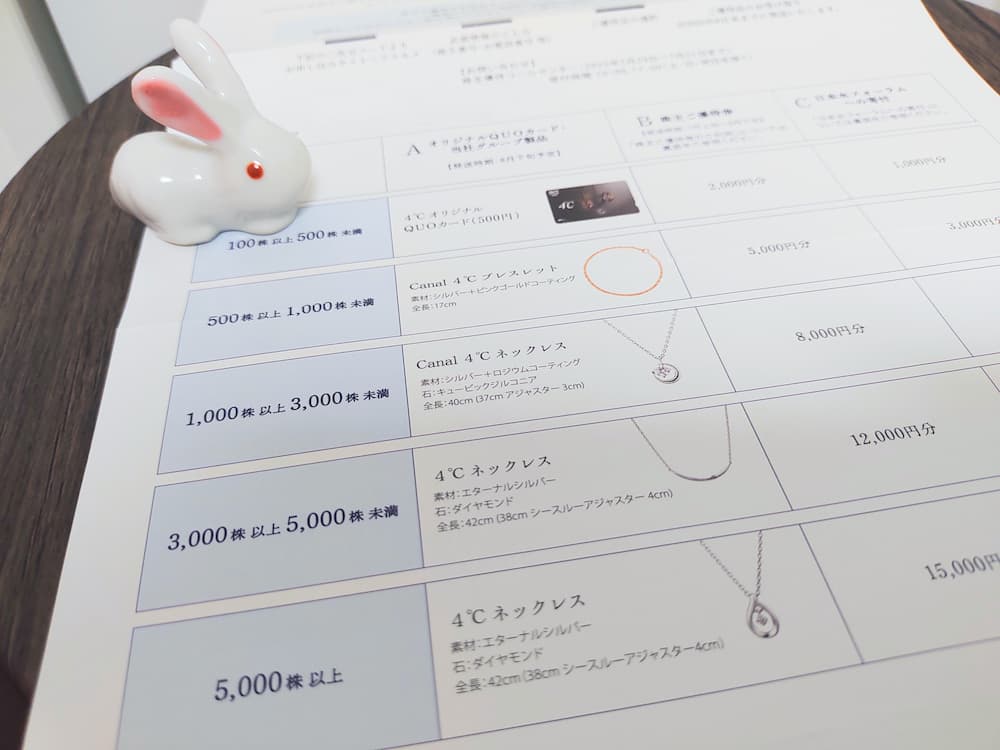 202502ヨンドシーホールディングス株主優待案内