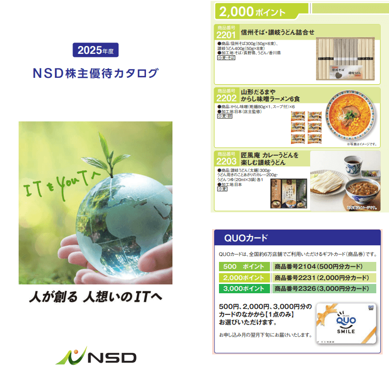 202509NSD株主優待