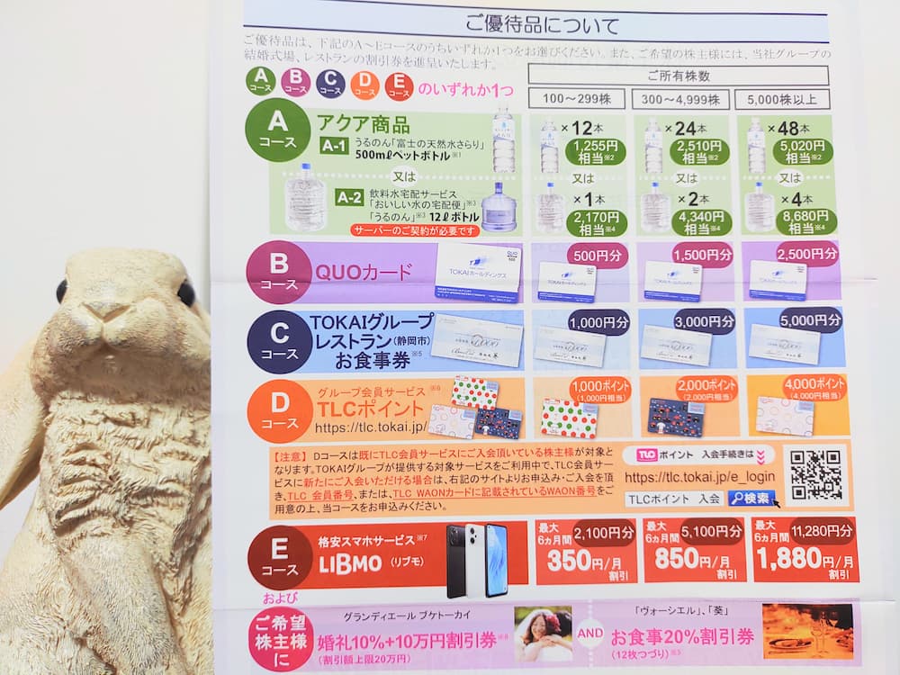 202503TOKAIホールディングス株主優待案内